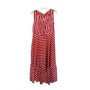 ORDER PLUS red striped carnival Halloween costume dress size 2XL